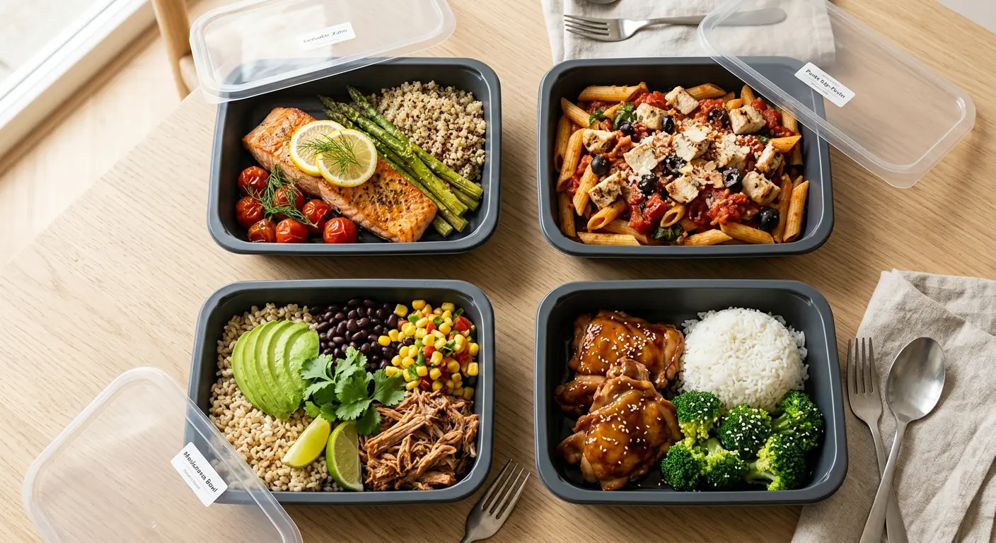 JUIT Tiefkühlgericht mit modernem Plating