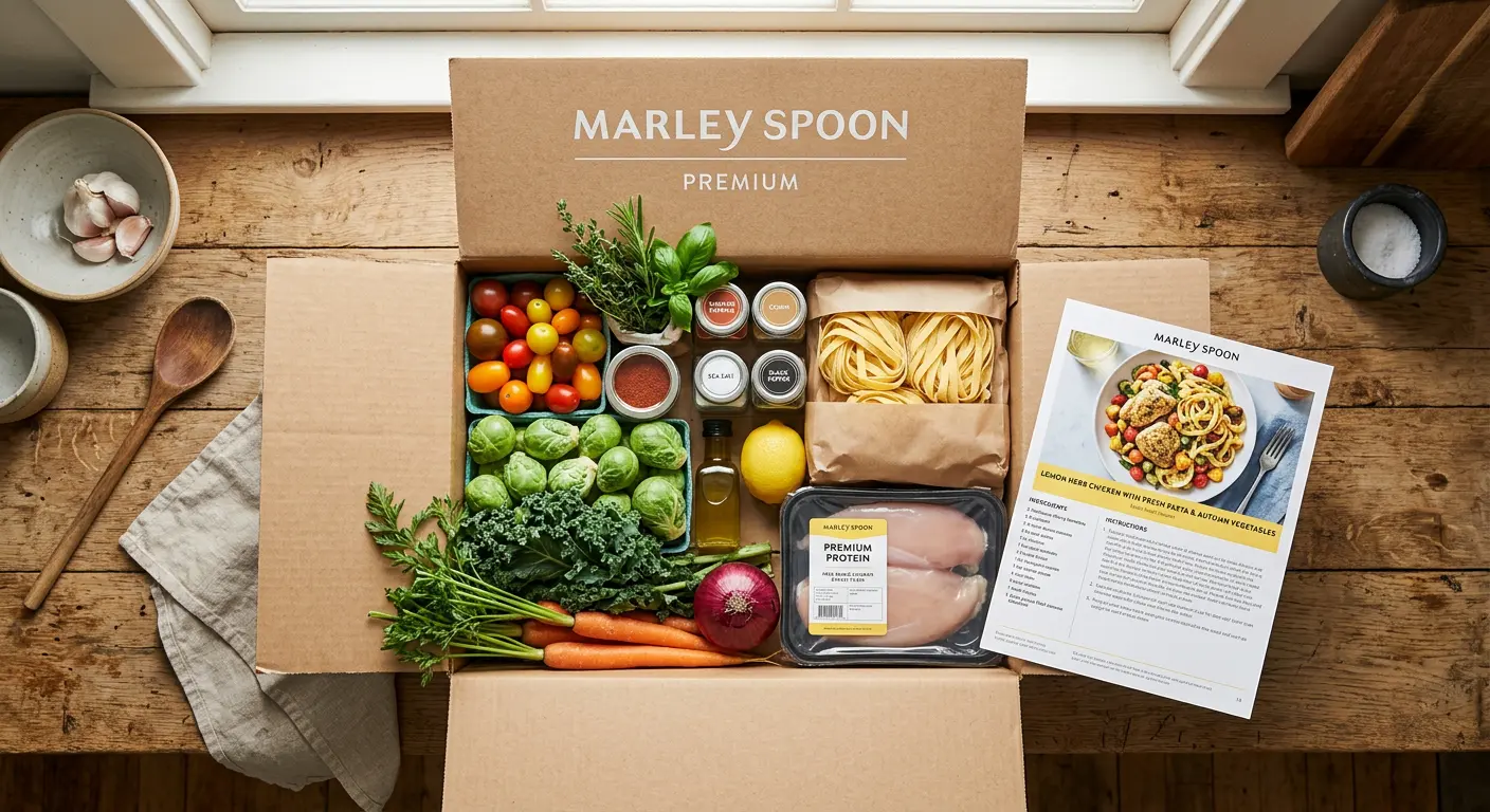Marley Spoon Kochbox mit Premium-Zutaten